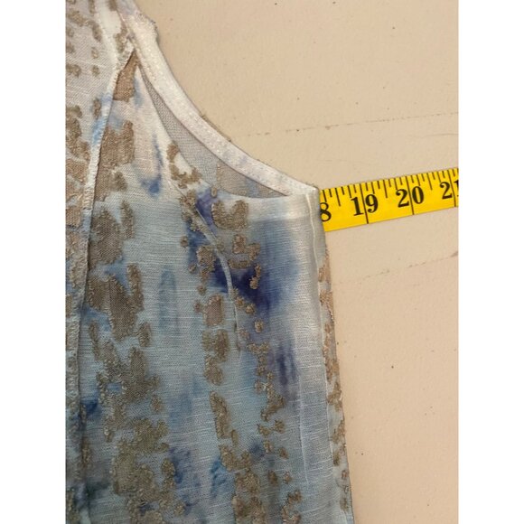 Vintage Concept Sleeveless Flowy Animal Print Top Medium - Picture 7 of 9